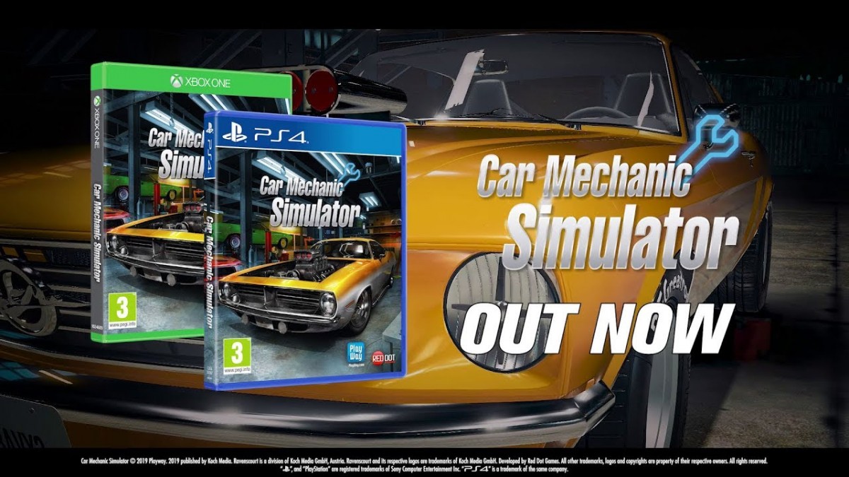 Car Mechanic Simulator on PS4 and Xbox One